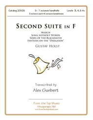 Second Suite in F Handbell sheet music cover Thumbnail